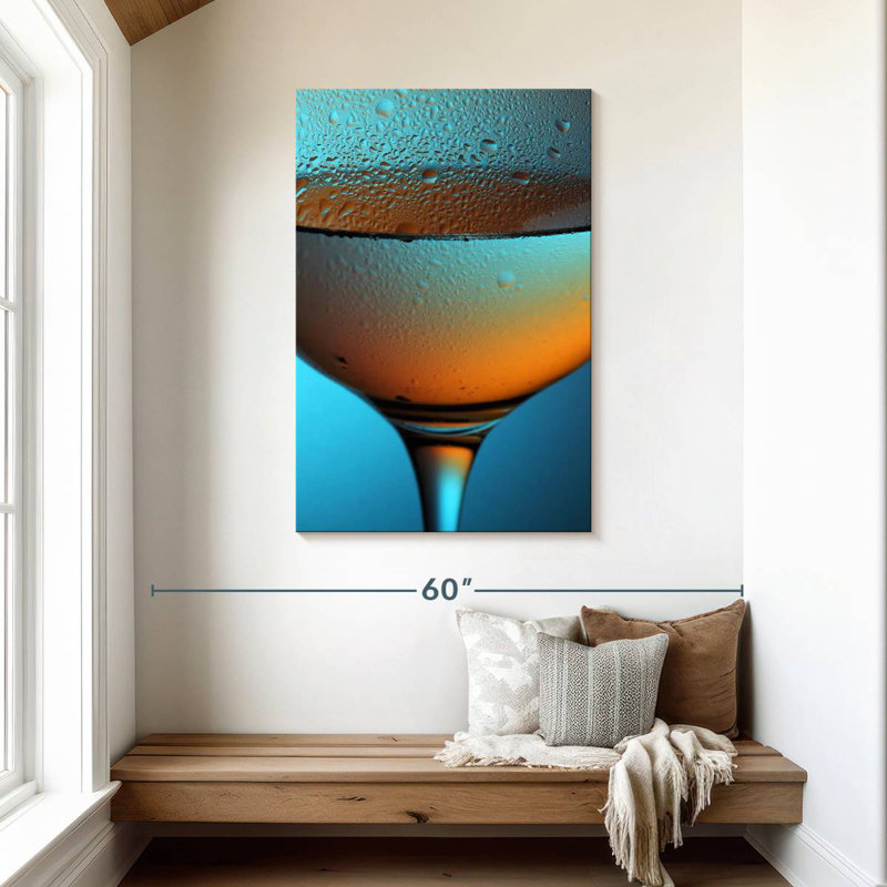 Yarlin Cold Rose Wine, 45" H x 30" W