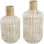 Ensemble de vases en verre Allieanna