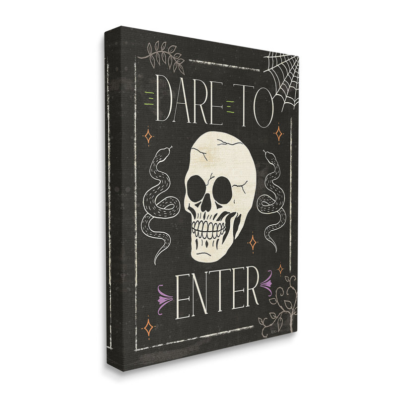«Dare To Entrée», art mural sur toile par Véronique Charron, H 30 po x l 24 po