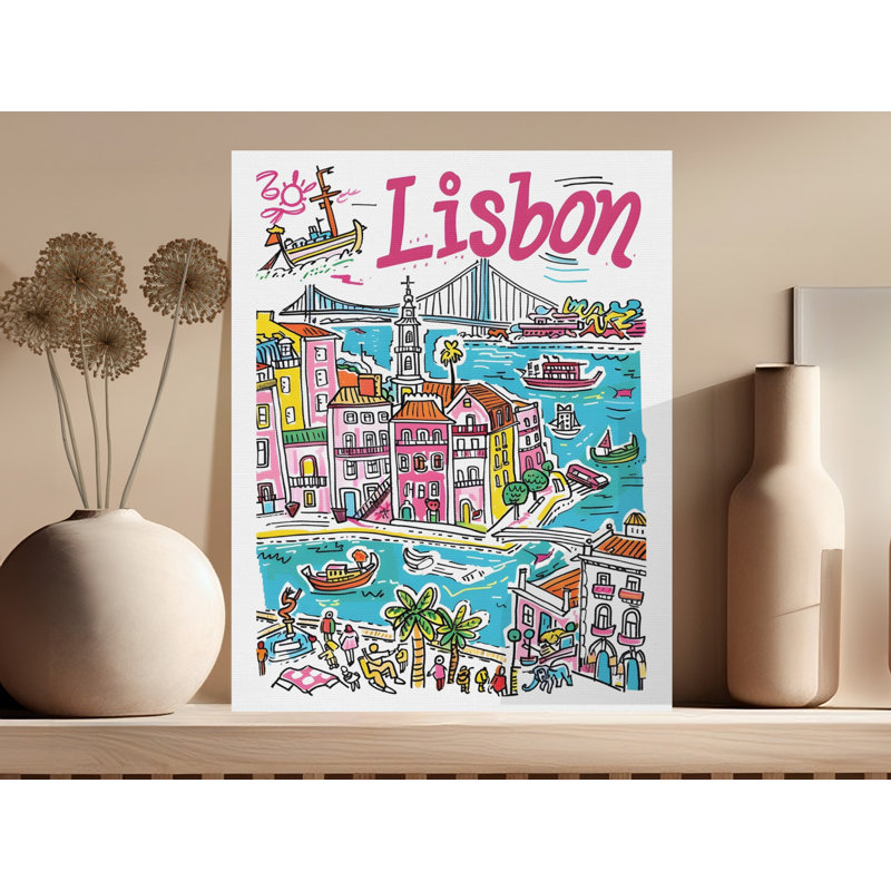 Dillow Wrapped Canvas Print Set, 18x24