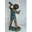 Statue garçon hermosillo avec télescope