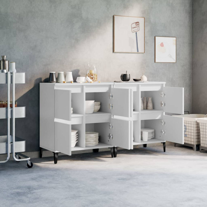 Giasa 60cm Sideboard, White