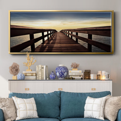 Naples Cove- Framed Canvas
