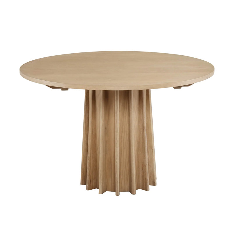 Glenroy Oak Round Dining Table