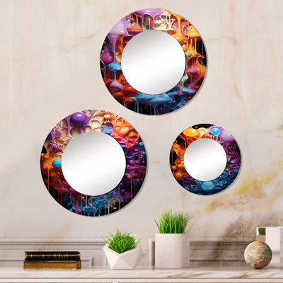 Miroir mural Corvena