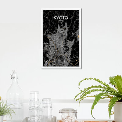 «Kyoto City Map», impression