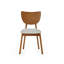 Tibbie 45cm H Upholstered Side Chair in Brown