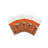 Tiger Seeing Double Orange Tabletop Set