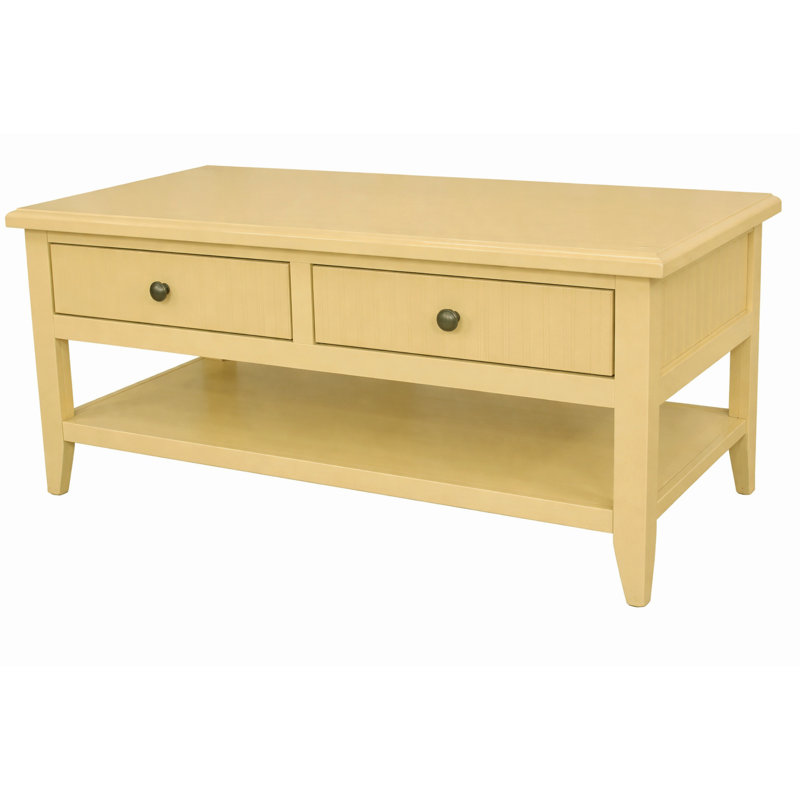 Table basse Beth, Jaune