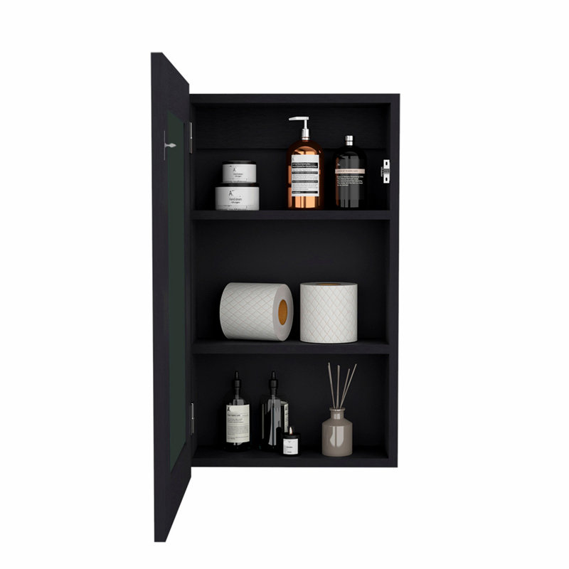 Pharmacie Sanford, salle de bain, noir