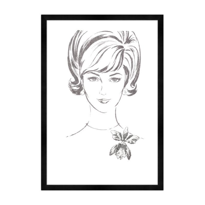 Iris Portrait - Picture Frame Print