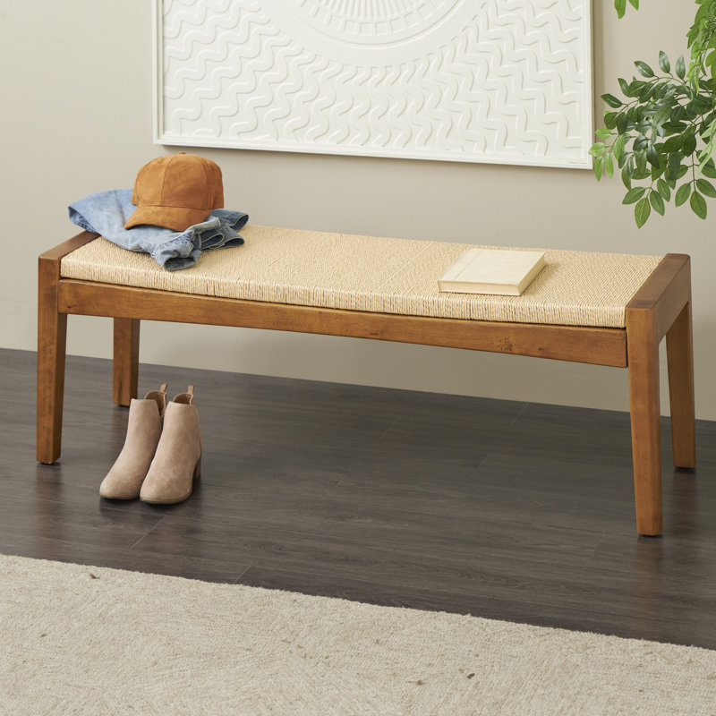 Banc en bois massif