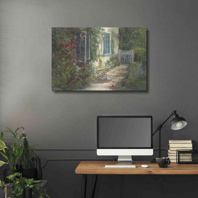 «Cottage Garden» par Carol Rowan, art mural en métal