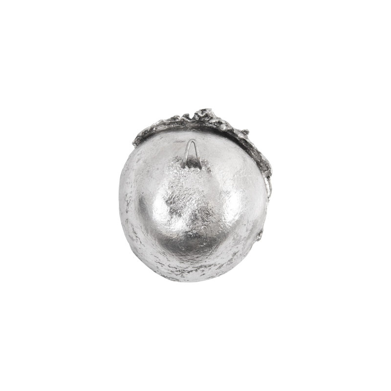 Splash Wall Bowls, Silver Leaf, Set Of 5