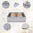 Foldable Drawer Organizers - 12 Piece Set For Clothes, Underwear, Socks, Nursery Items-1152179329