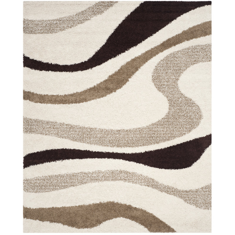 Driffield Shag Performance Abstract Rug, Rectangle 5'3" x 7'6"