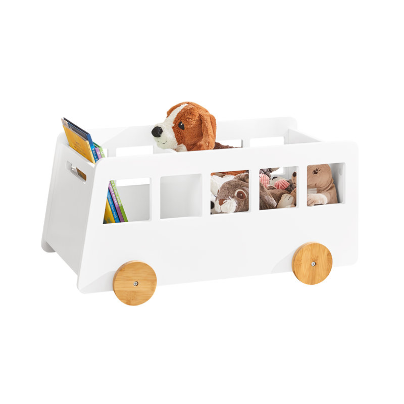 Guthbiorn 33cm H X 43cm W Transportation Kids Book Caddy