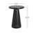 Indoor/Outdoor Contemporary Sculptural Magnesium Oxide (MGO) Side Table