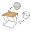 Emerich Sled End Table