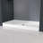 60" Single Threshold Shower Pan Base In White With Drain Assembly-110508779