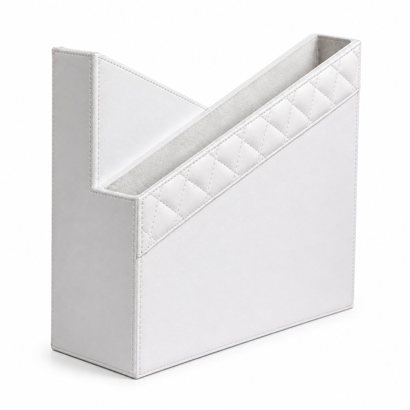 Porte-revues Criss-Cross, Blanc