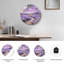 Horloge murale lavande-844655490