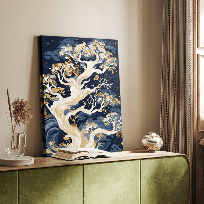 Paysages série CLII - galerie Cavas sur mesure, H 12 po x l 8 po