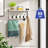 Coat Rack Wall Mount with Shelf-160029829