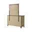 Commode 6 tiroirs avec miroir Monzell