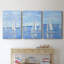 Série Sea and Shore - Collection de toiles tendues avec châssis Premium - Prêt à être accroché-2014638720