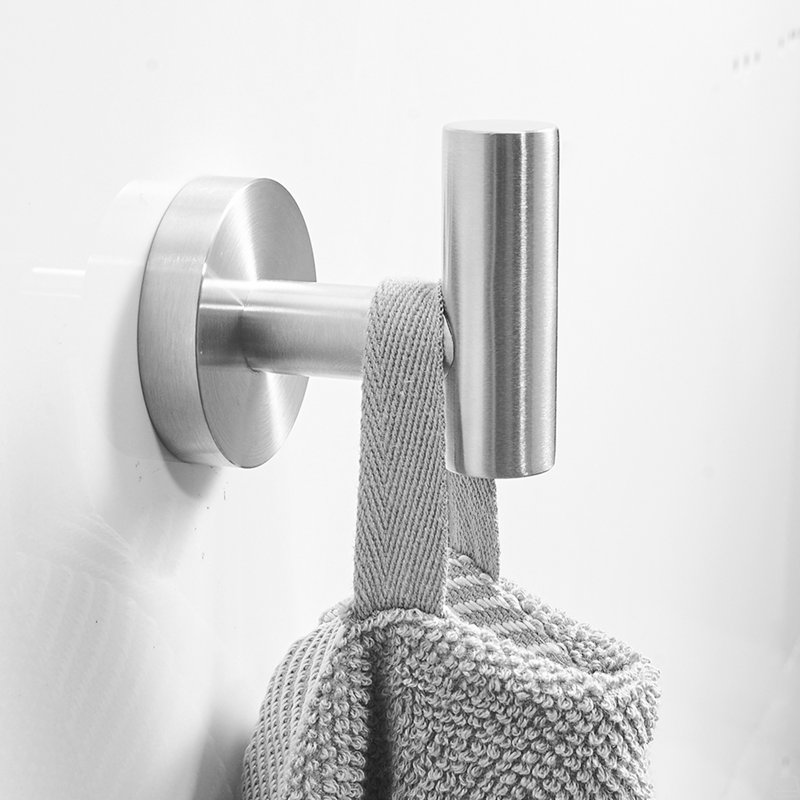 Ensemble d'accessoires de salle de bain en nickel brossé 8 pièces, ensemble de quincaillerie de salle de bain en acier inoxydable, ensemble de barre à serviettes de bain, porte-serviettes mural pour salle de bain.