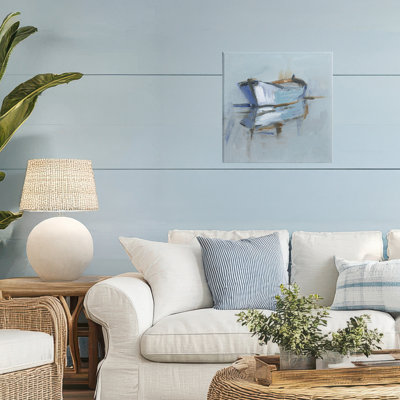 Expressionist Water Reflection Canvas, design by Ethan Harper