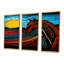 Girard - cheval, ensemble d'art mural-108316158-108316166