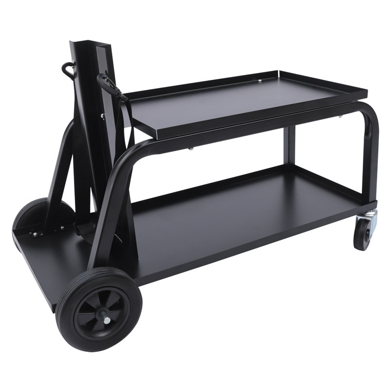 Chariot utilitaire mobile 30 po 2 couches, capacité de 110 lb