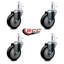 Roulettes à tige Grip Ring-92276533
