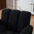 Upholstered Boucle Tufted Armchair with Solid Wood Legs-1151666722
