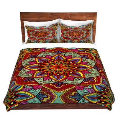 Ensembles de housses de couette DiaNoche en microfibre par Ann-Marie Cheung - Mandala magique 03