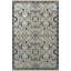 Tapis décoratif multicolore à motif floral frangé-1486221443