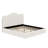 Modern Platform Bed With Upholstered Design