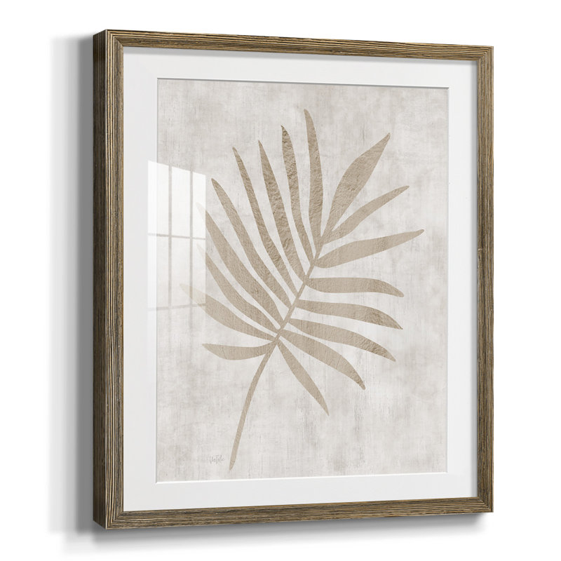 Santa Barbara, reproduction encadrée, Papier avec cadre noyer, Blanc