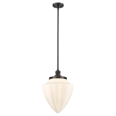 Luminaire suspendu géométrique unique 1 lumière