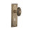New York Plate with Decorative Keyhole and Victorian Door Knob