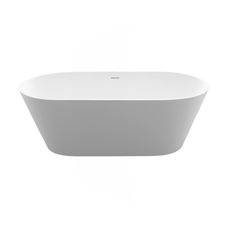 Baignoire de trempage à surface solide 63 po