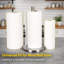 Organisateur de comptoir à essuie-tout en acier inoxydable Creative Home x H 13 po, finition satinée