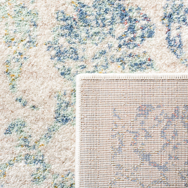 Blanchard Performance Oriental Rug, Square 6'7"