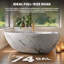 67" Solid Surface Freestanding Bathtub