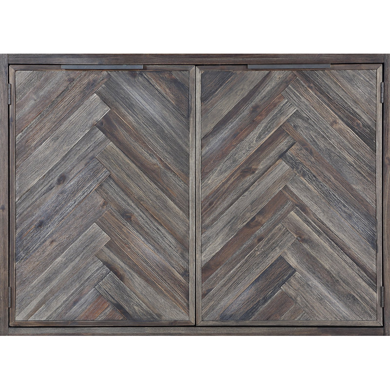 Kaelyn Accent Cabinet, Brown/Gray