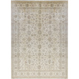 Ziegler Wool Oriental Area Rug in Beige