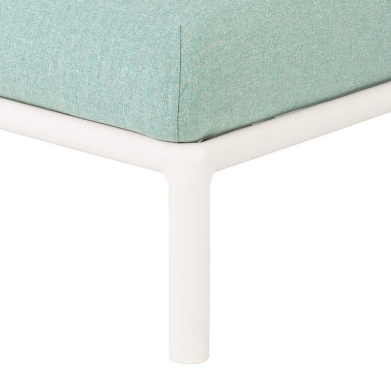 Repose-pieds Laurel, Blanc