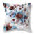 Bleu / brun / floral blanc